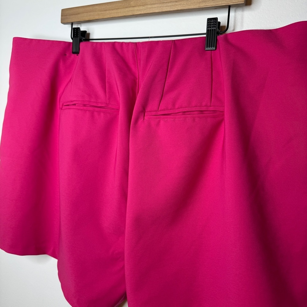 Torrid Asymmetrical Skort Barbie Pink - Picture 5 of 6